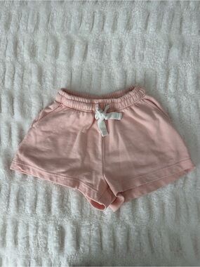 Light Pink Drawstring Lounge Shorts Size XS